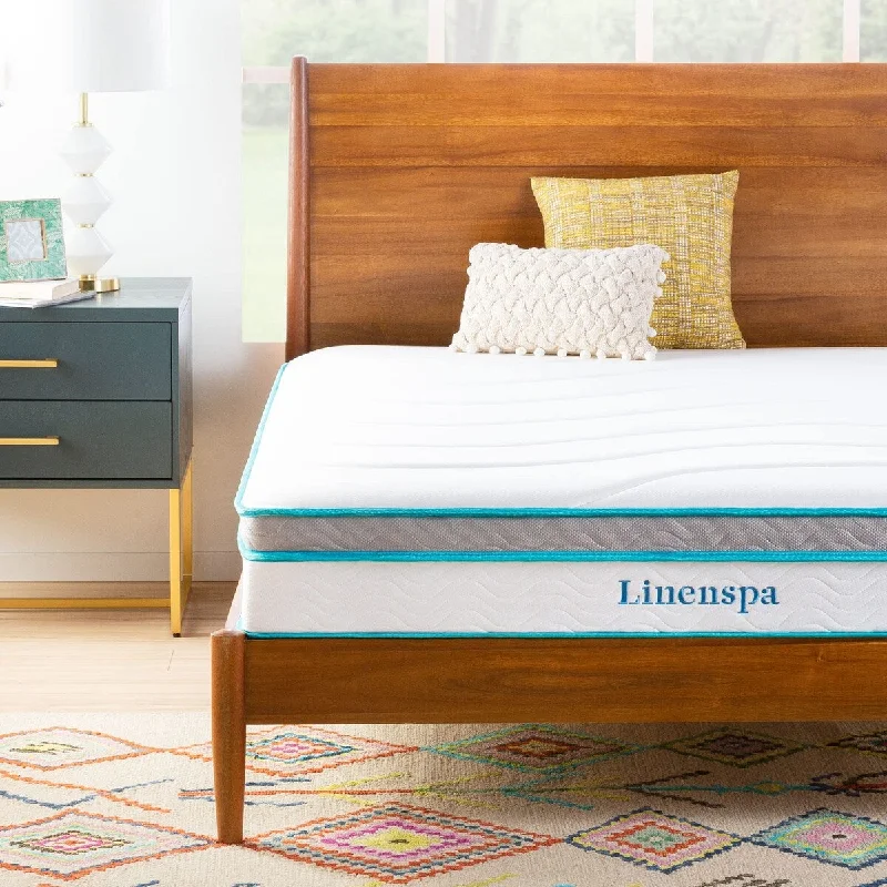 10 Inch Memory Foam and Spring Hybrid Mattress - Medium Feel - Bed in a Box - Quality Comfort and Adaptive Support - Full Size