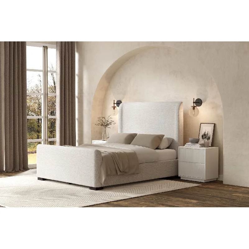 Adele Upholstered Platform Bed