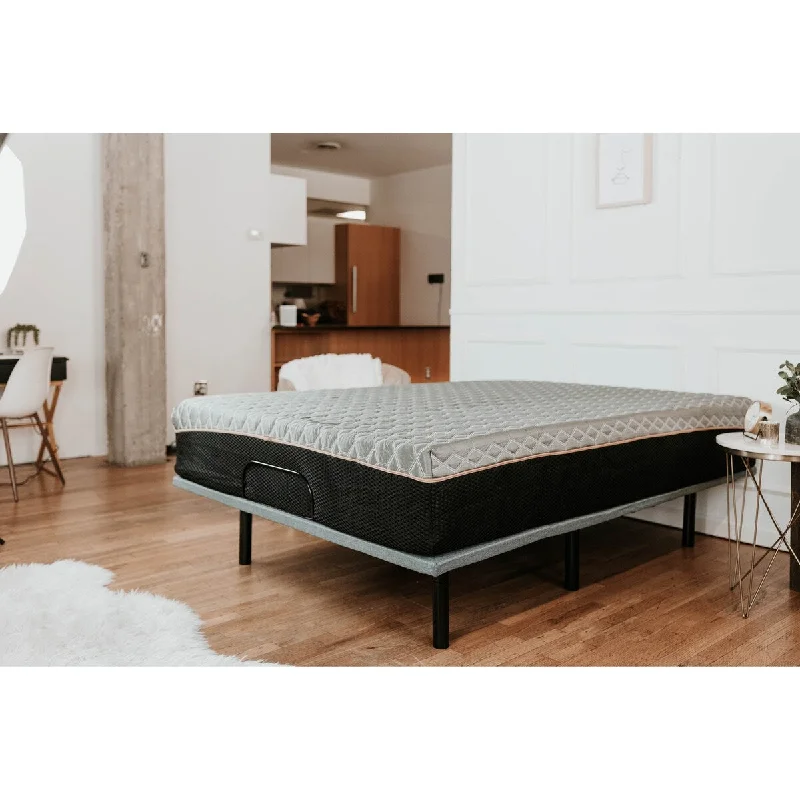 Copper Infused Hybrid 10 In Medium Memory Foam Queen Mattress