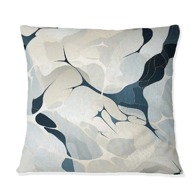 Designart "Whispering Abstraction" Abstract Printed Throw Pillow