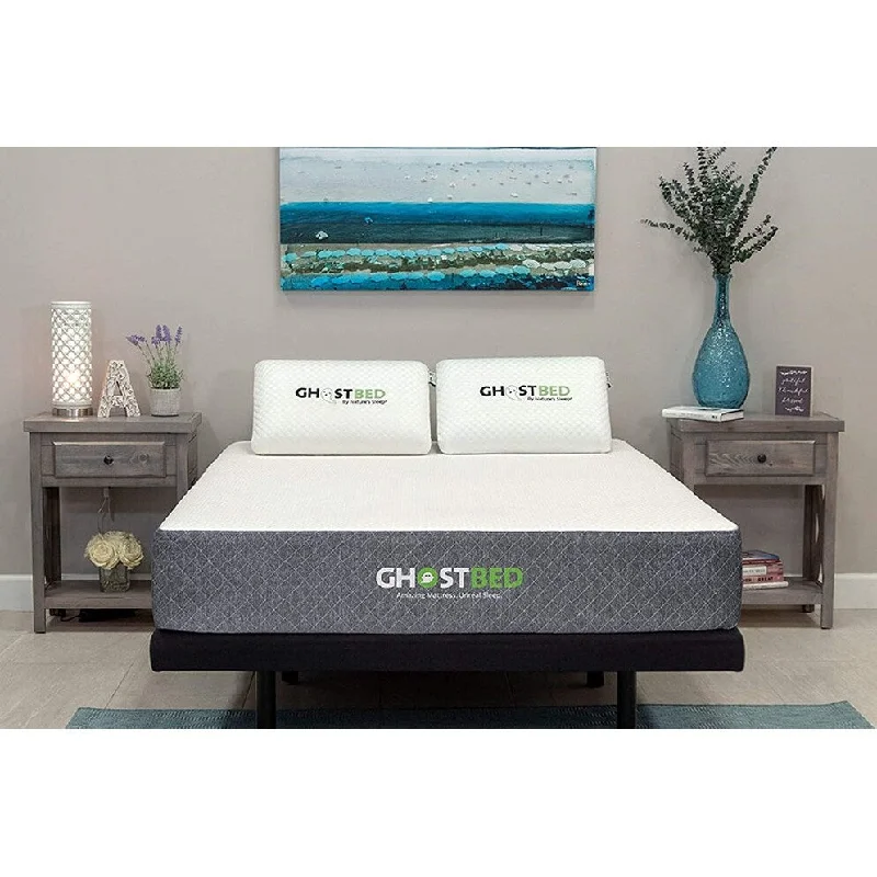 GhostBed Classic 11 inch Cooling Gel Memory Foam Mattress- Twin