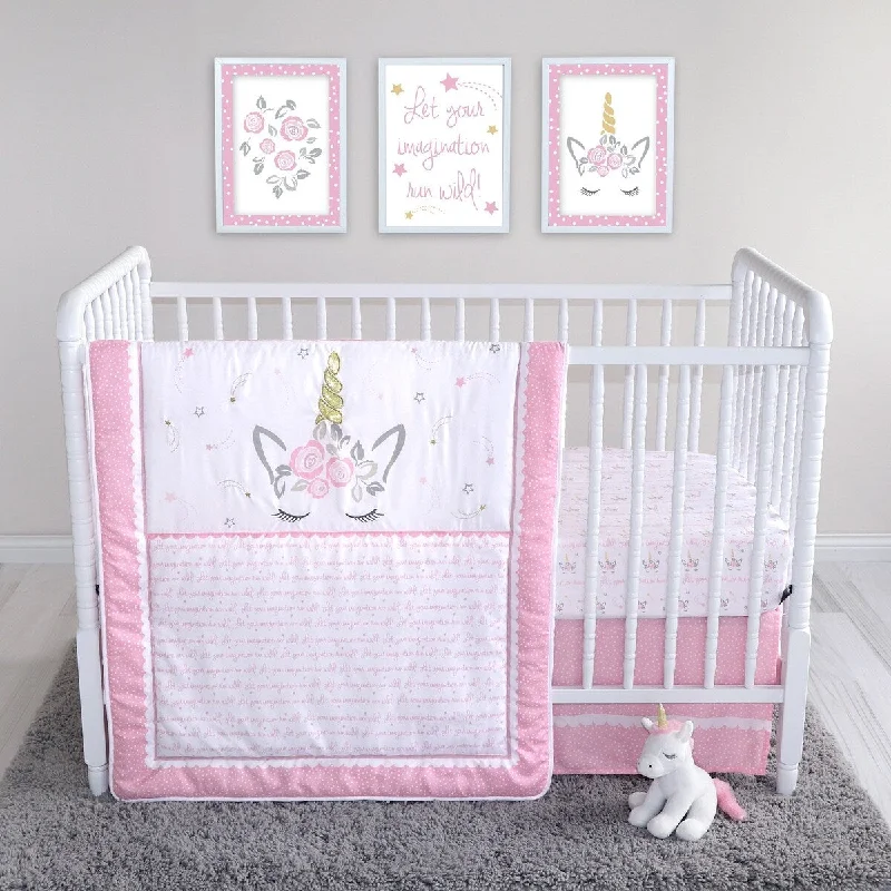 Mystical Dreams 4 Piece Crib Bedding Set