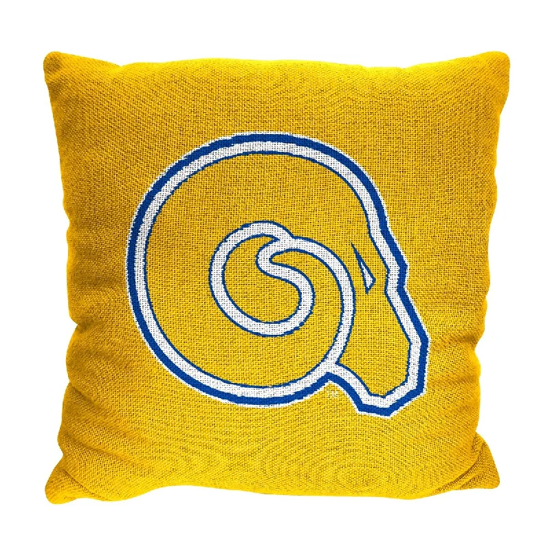 NCAA Albany State Golden Rams Homage 20 Inch Jaquard Pillow