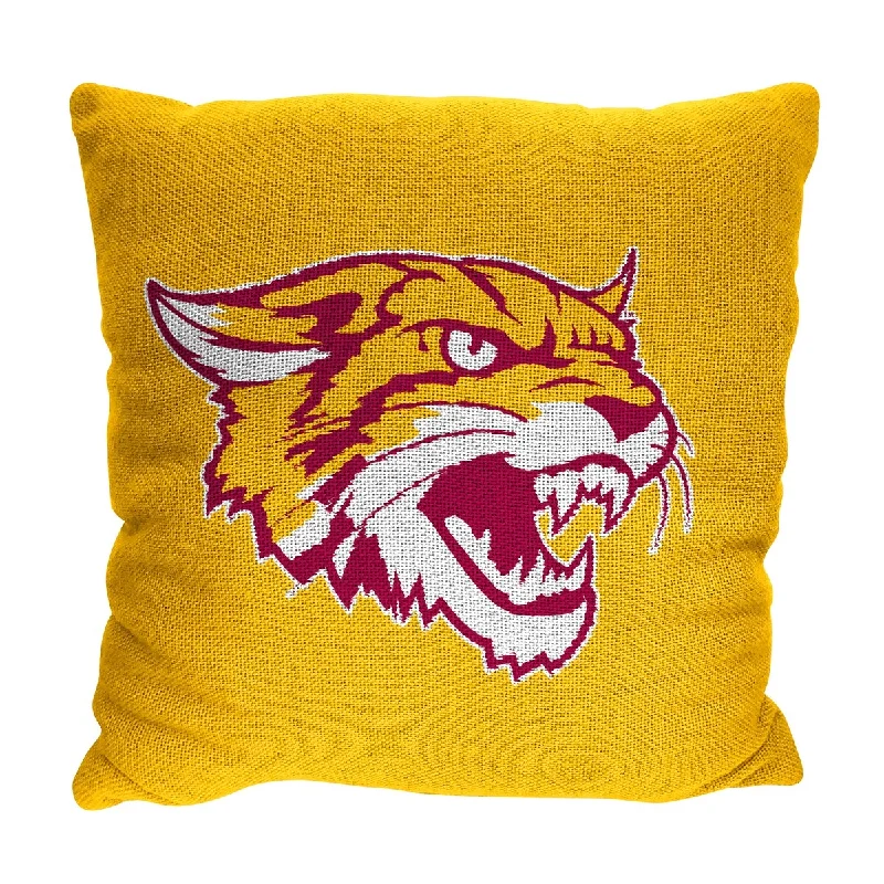 NCAA Bethune Cookman Wildcats Homage 20 Inch Jaquard Pillow