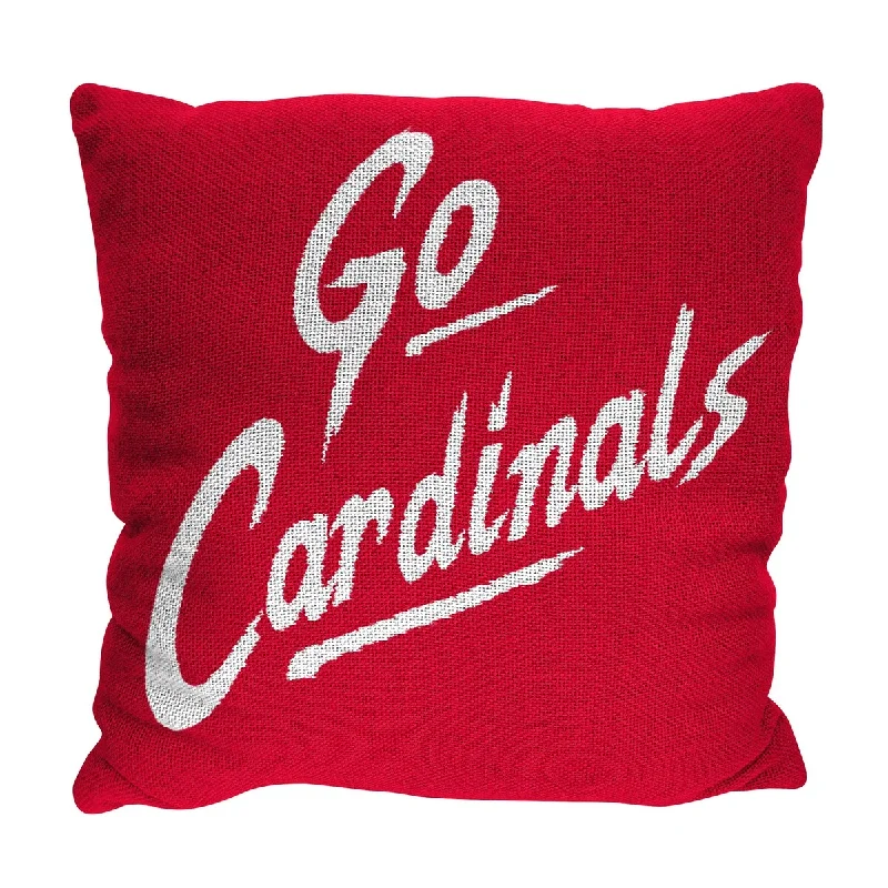 NCAA Lamar Cardinals Invert 20 Inch Pillow