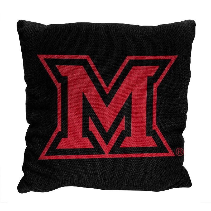 NCAA Miami Ohio RedHawks Invert 20 Inch Pillow