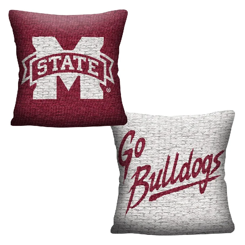 NCAA Mississippi State Bulldogs Invert 20 Inch Pillow