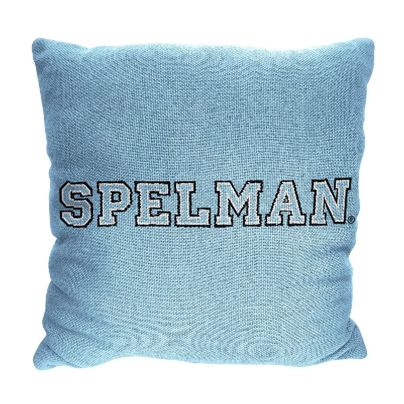 NCAA Spelman Jaguars Homage 20 Inch Jacquard Pillow