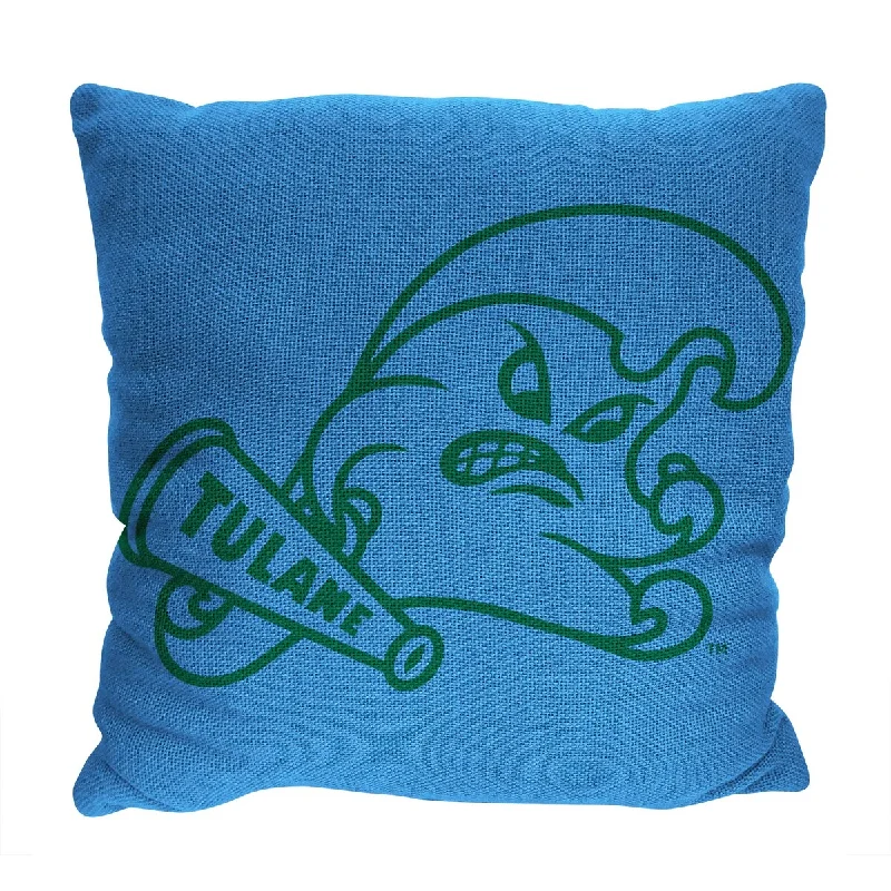 NCAA Tulane Green Wave Invert 20 Inch Pillow