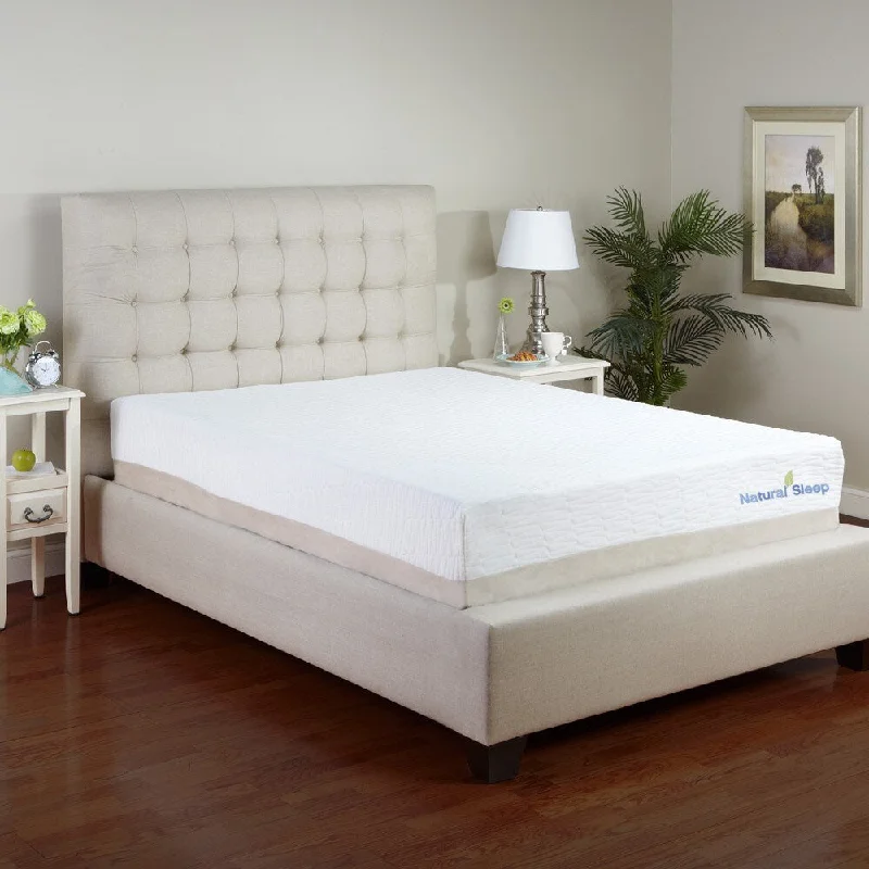 Postureloft Kiera 11-Inch King-size Talalay Latex Foam Mattress - White