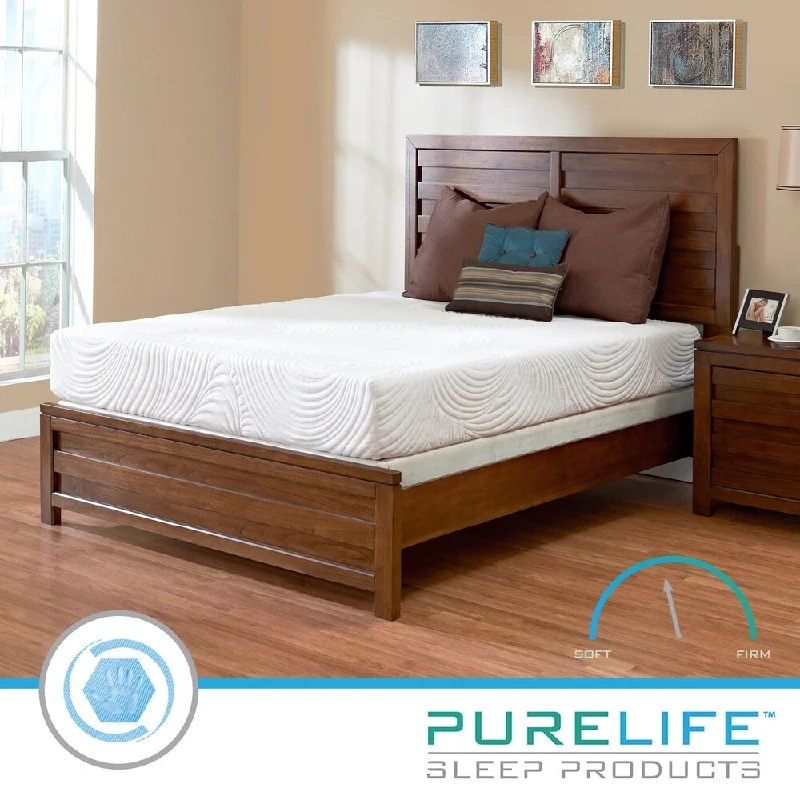 Purelife Inspire PureGel Plus 10-inch Queen-Size Gel Memory Foam Mattress