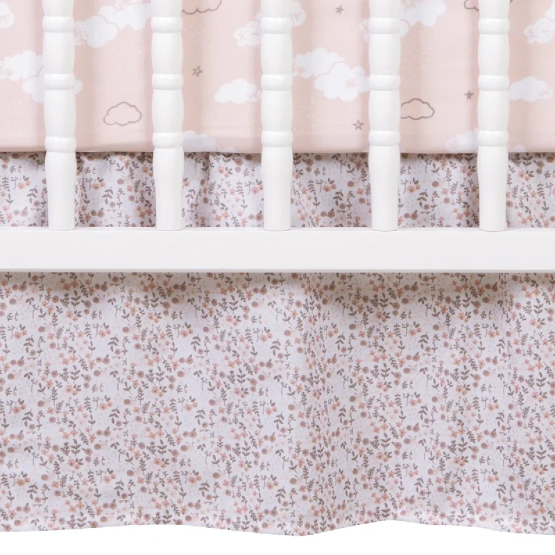 Sammy and Lou Cottontail Cloud 4 Piece Crib Bedding Set