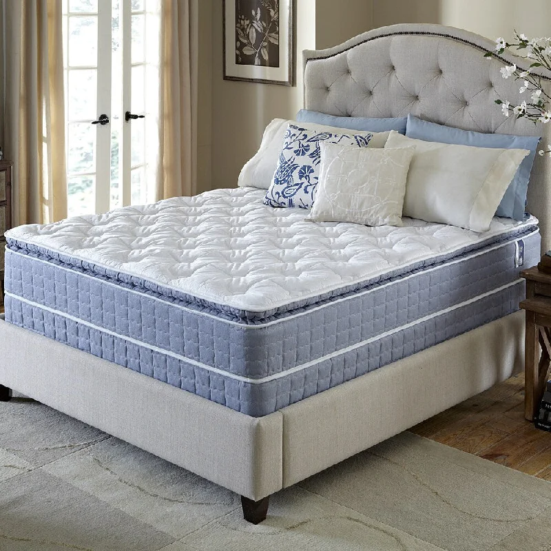 Serta Revival Pillow Top King-size Mattress and Foundation Set