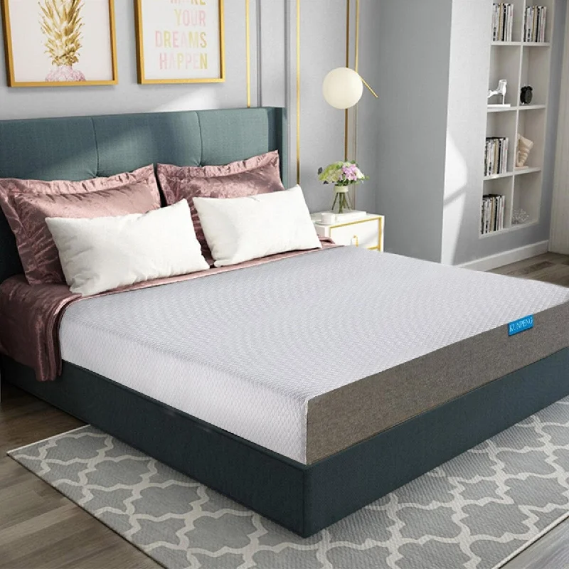 Two-Sided 10'' Medium Gel Memory Foam Mattress