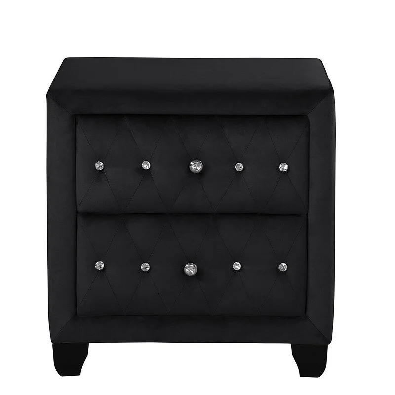 Upgrade Your Bedroom with a Stylish Urban Bedside Table - Leather Finish, Dual Drawers, a Variety of Colors to Choose From