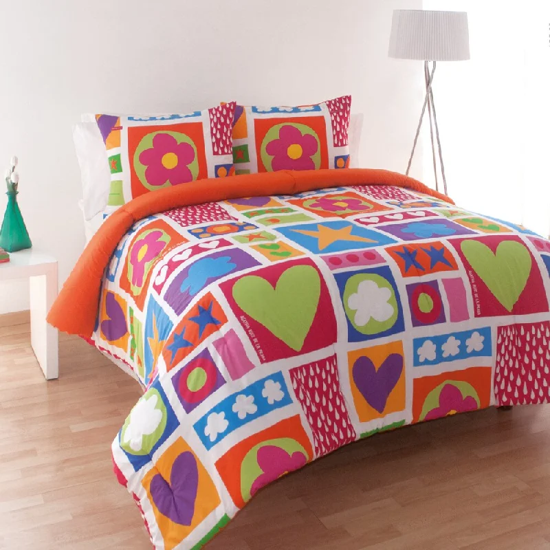 Agatha Ruiz de la Prada Icon Patch Cotton Comforter Set