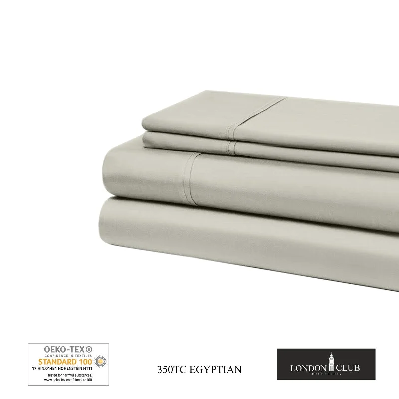 American Woods 350 Thread Count Egyptian Cotton Single Pick Sheet Set