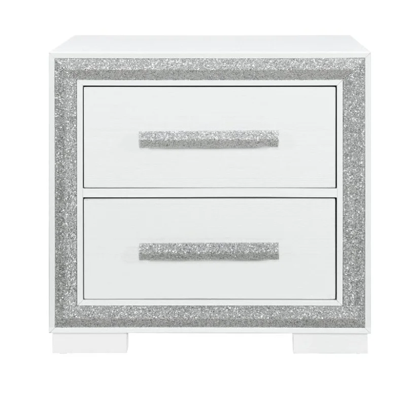 Andros Silver Nightstand