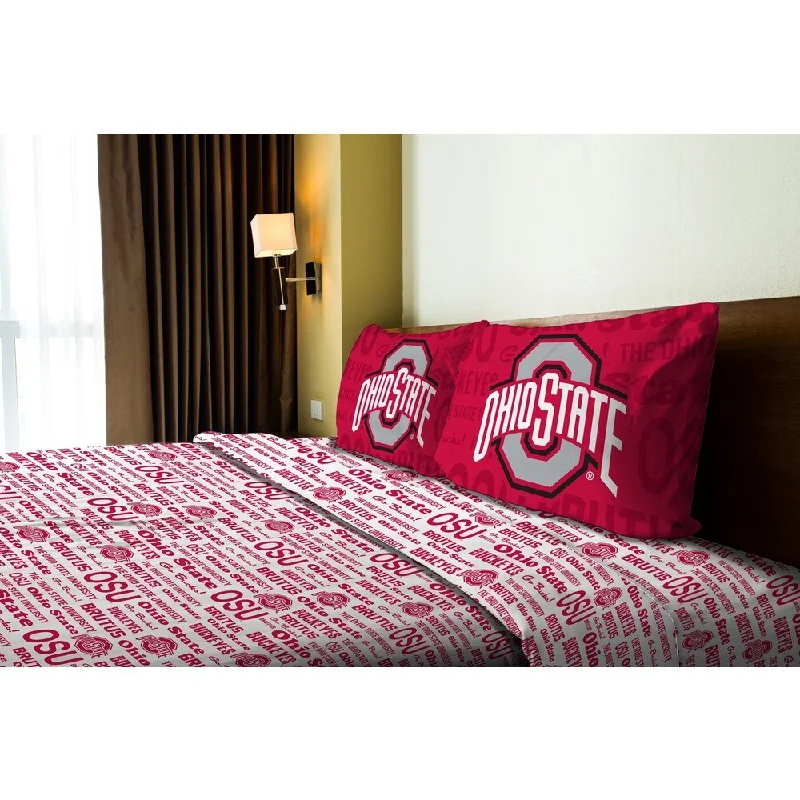 COL 821 Ohio State Full Sheet Set Anthem - Red