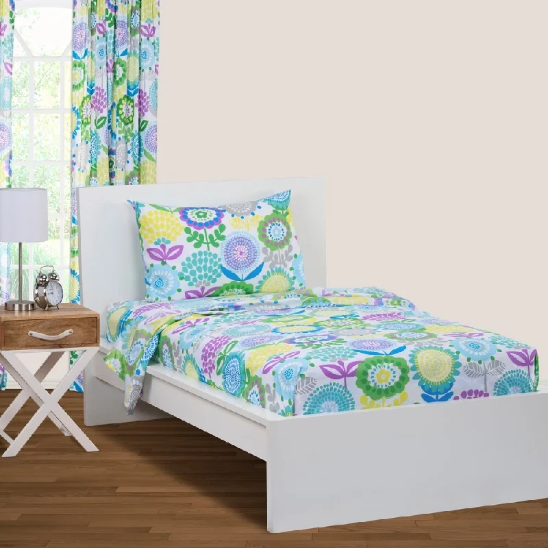 Crayola Pointillist Pansy Sheet Set