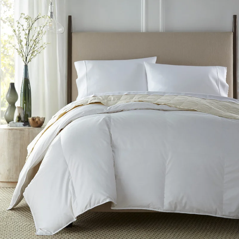 DOWNLITE Luxury 375 TC European Down All Season Comforter