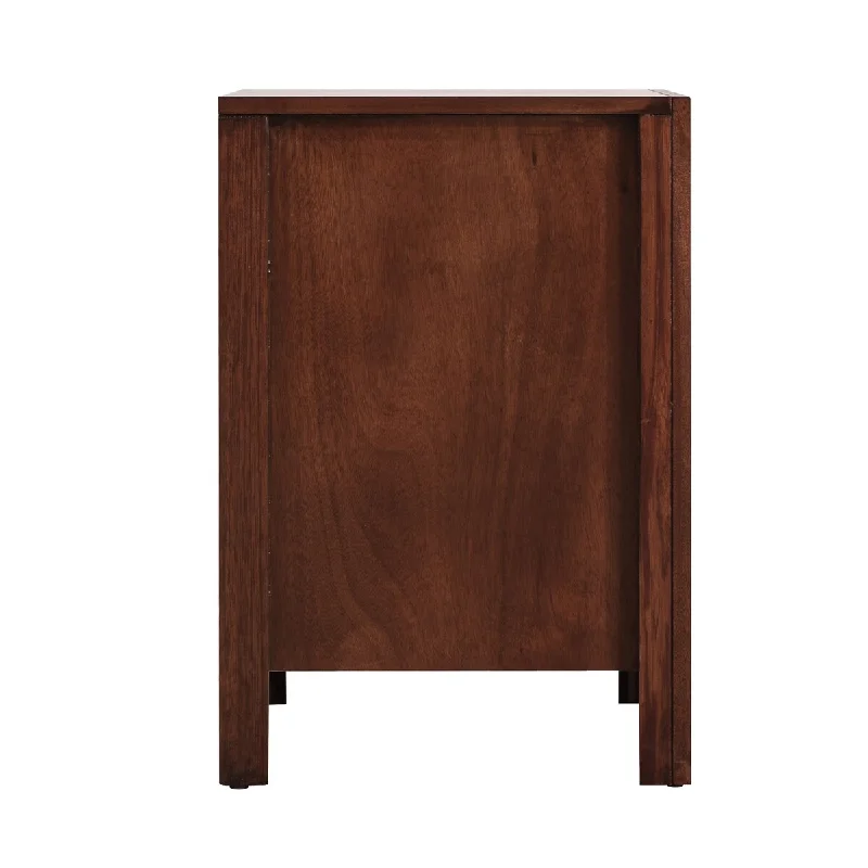 Durability Particle Board Nightstand 2 Draw/Cherry