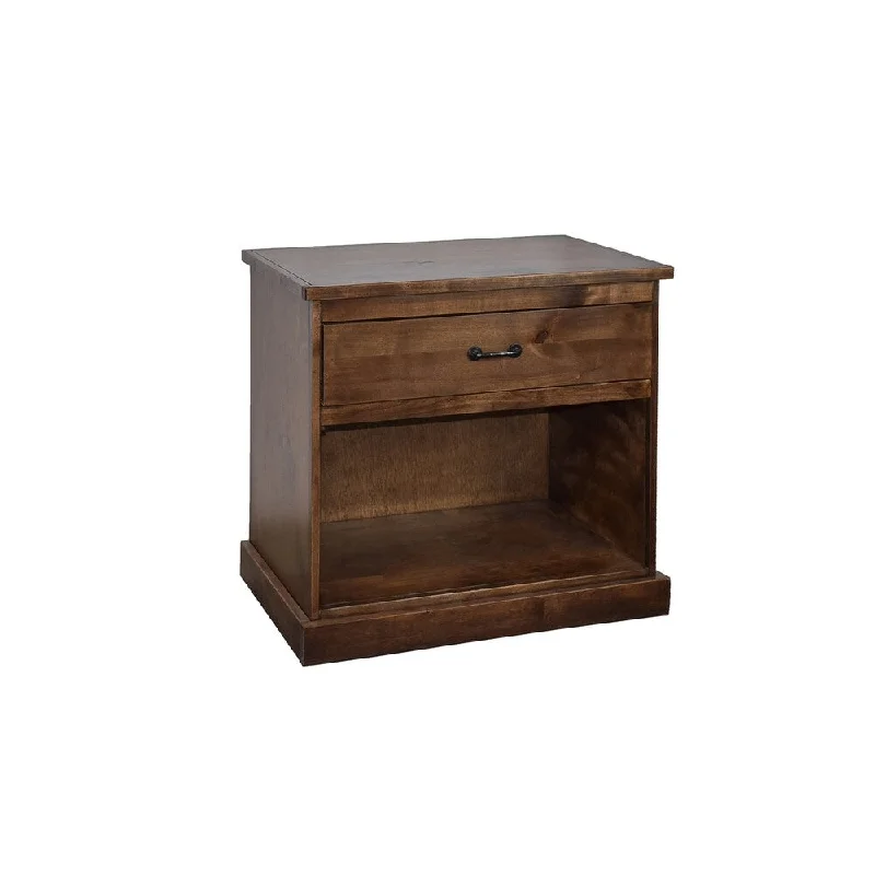 Farmhouse Collection Aged Whiskey Nightstand