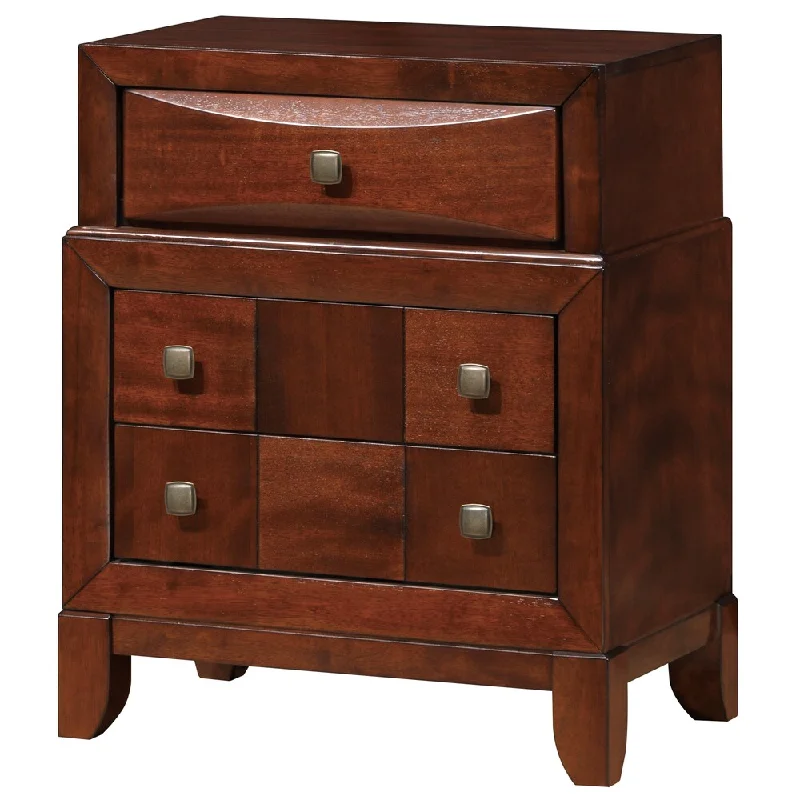 Global Furniture Oasis Brown Nightstand