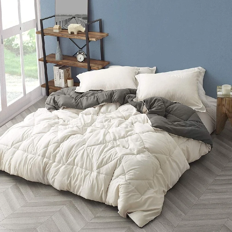 Jet Stream/Pewter Reversible Oversized Comforter