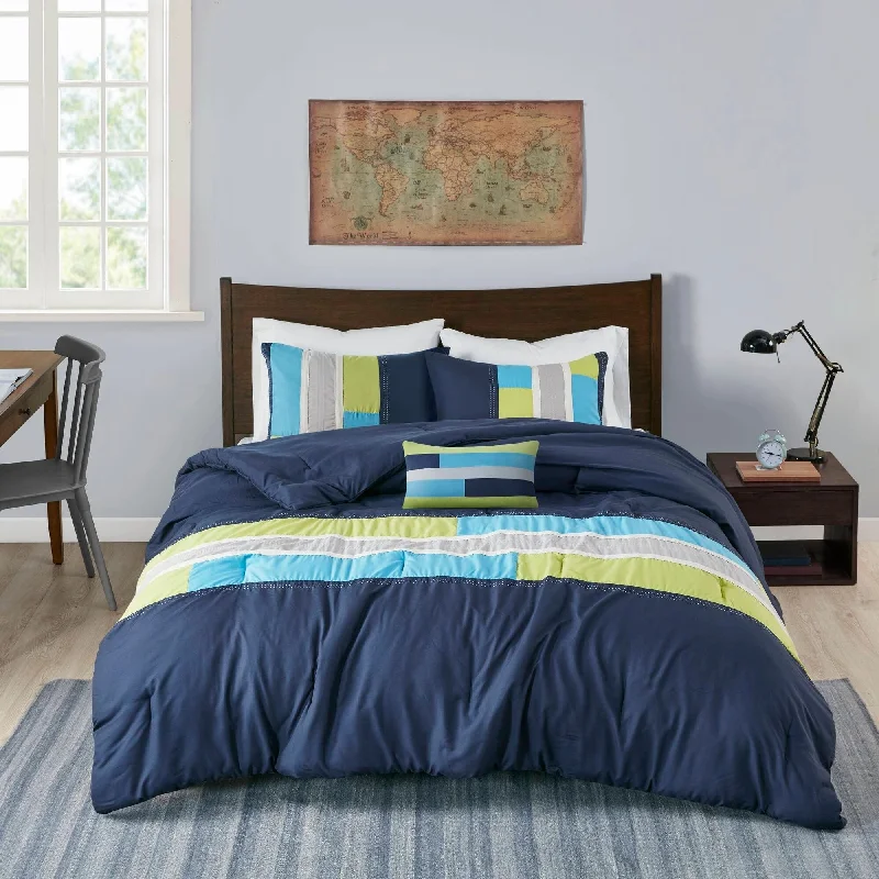 Mi Zone Switch Casual Stripe Comforter Set