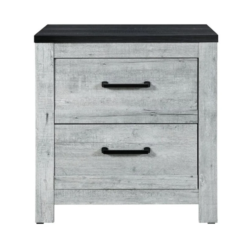 Ozark Grey Wash Nightstand