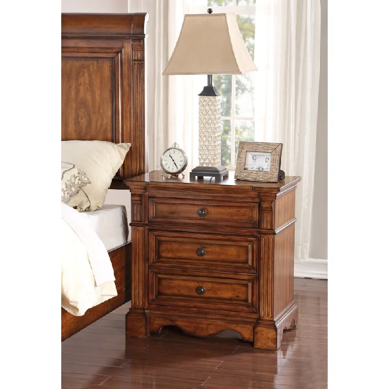 Parliament Collection Hazelnut Nightstand