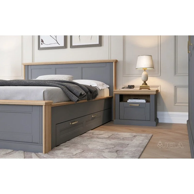 Tara 1-Drawer Nightstand