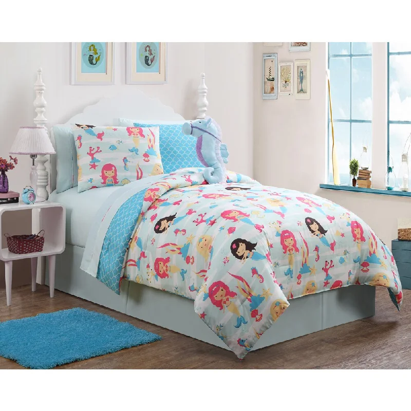 VCNY Mermaid Comforter Set