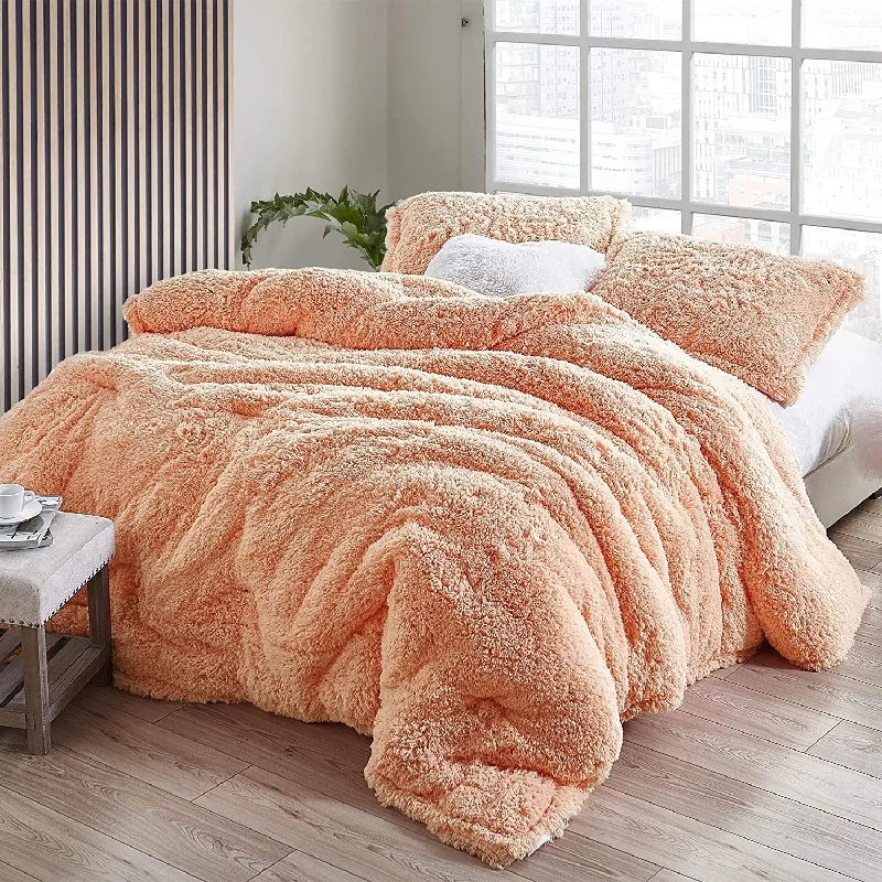 Winter Thick - Coma Inducer® Oversized Comforter Set - Peach Nectar