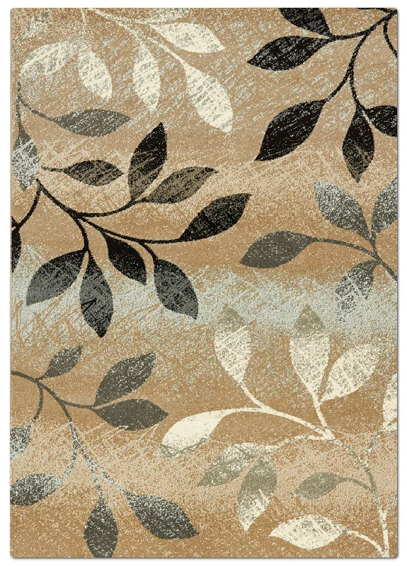 Geo 5' x 8' Area Rug - Beige