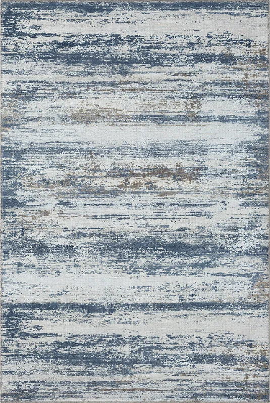 Jaipur 5' X 8' Washable Area Rug - Blue and White