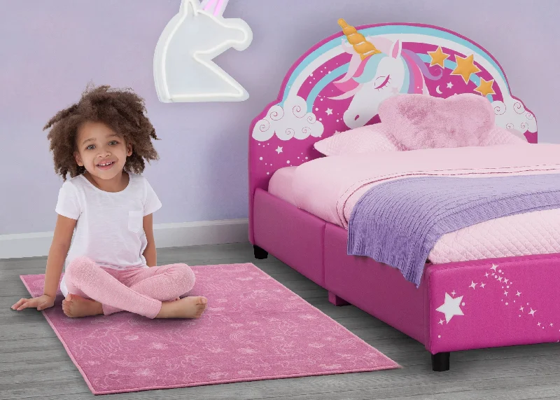 Unicorn Rectangle Area Rug for Kids, 39-Inch x 59-Inch